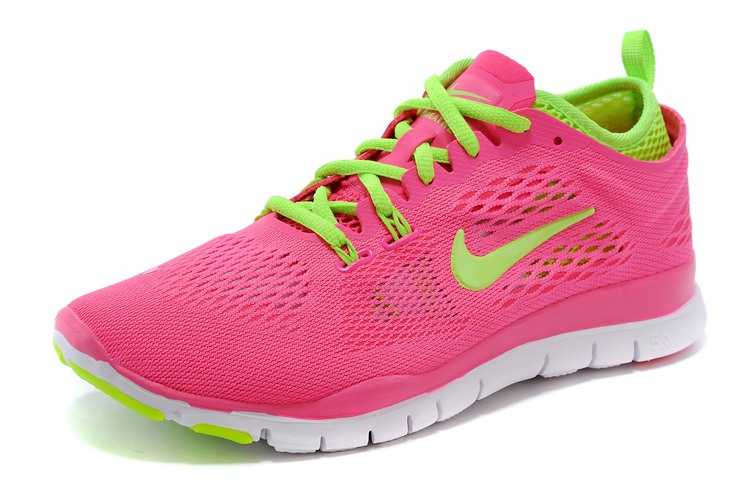 Nike Free 5.0 V2 femme de la Chine moins cher de la mode baskets rose vert colore